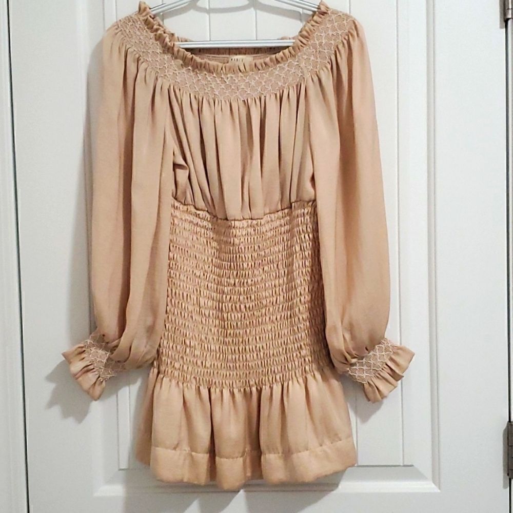 Mable womans smocked dress, size medium